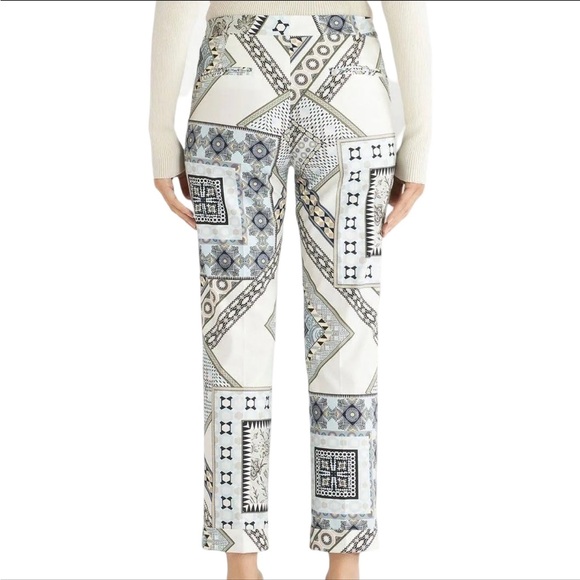 Etro Patchwork Paisley Tailored Trousers 38 Made in Italy Designer Maximalist - Picture 3 of 15